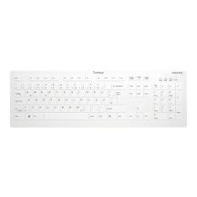 CHERRY Tastatur AK-C8112 Medizinische Kabellose DE Weiß Kabellos