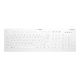 CHERRY Tastatur AK-C8112 Medizinische Kabellose DE Weiß Kabellos