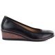 2. Schwarze Damen-Keilschuhe Vinceza 58628