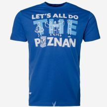 So färbt man das Poznań T-Shirt Blau L
