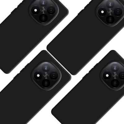 5. 3mk Matt Case Pro Schutzhülle für Xiaomi Redmi Note 14 Pro+ - mattes Schwarz