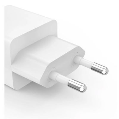 9. Hama 00201993 Handy-Ladegerät für Mobiltelefone, Laptops, Smartphones und Tablets, Weiß, Wechselstrom-Schnellladefunktion, intern