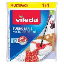 Vileda TURBO 2in1 Schleuderwischeinsatz 2 Stück.
