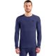 Odlo BL TOP Crew Neck l/s ACTIVE WARM Langarm Thermounterwäsche Gr. M Blau