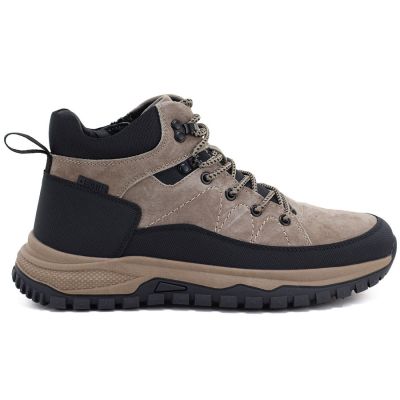 2. Beige Herren-Lederstiefel mit Isolierung, Big Star UU174247