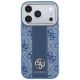 3. Guess 4G MagSafe Hülle mit gestreiften, runden und klassischen Logos für iPhone 17 Pro Max / 18 Pro Max – Blau