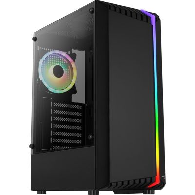 10. AEROCOOL PGS BIONIC-G-BK-v2 RGB GEHÄUSE