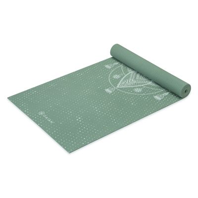 12. Gaiam Celestial Green Yogamatte 5 MM 64950