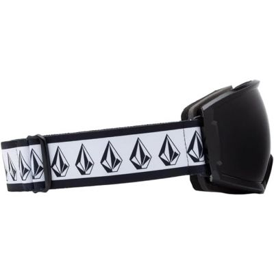 3. Volcom Migrations Damen/Herren Snowboardbrille Ski Wintersport Schwarz (VG0022302)