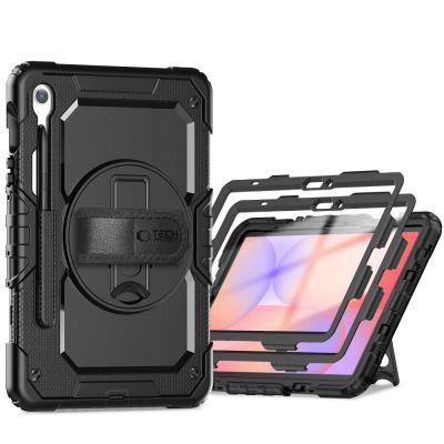 13. Tech-Protect Solid360 Hülle für Samsung Galaxy Tab S9 FE 10,9" X510 / X516B - Schwarz