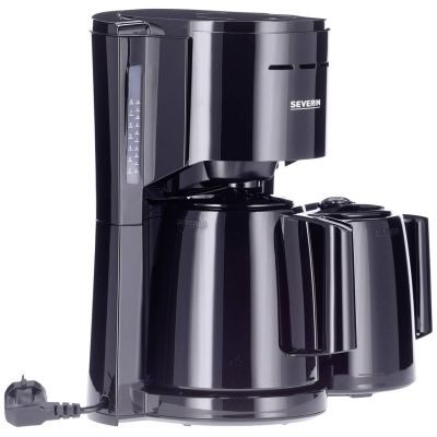 5. SEVERIN KA 9307 Kaffeemaschine mit 2 Thermoskannen, 1000 W, schwarz