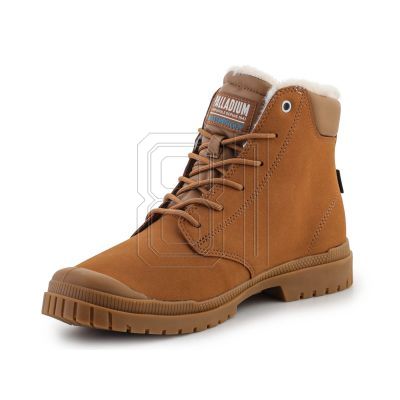 4. Palladium sp20 Cuff Leather Waterproof WL M 79067-257-M Mahagoni Schuhe
