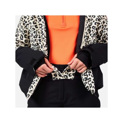 5. ROSSIGNOL W ROCHRUN ALLOVER JKT Damen-Skijacke mehrfarbig