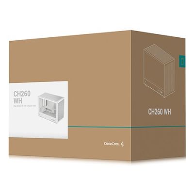 6. DeepCool CH260 WH Gehäuse (R-CH260-WHNGM0-G-1)