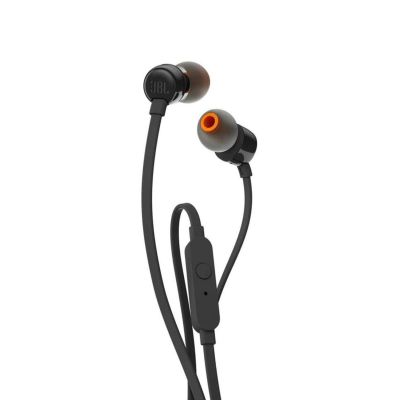 2. JBL Tune 160 In-Ear-Kopfhörer, 3,5-mm-Miniklinke mit Fernbedienung – Schwarz