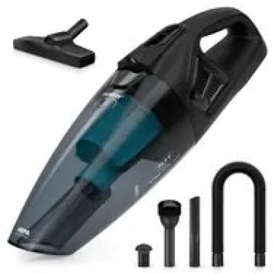 Niceboy ION Hurricane R3 22,2 V Nass-/Trockensauger, schwarz / Akku-Handstaubsauger / Nass- und Trockensaugen / 150 W / HEPA-Filter
