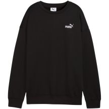 Puma Damen ESS Small No. 1 Logo Relaxed Crew Sweatshirt Schwarz 633268 01