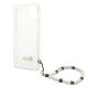 7. Guess GUHCP12LKPSWH iPhone 12 Pro Max 6,7" Transparentes Hardcase White Pearl