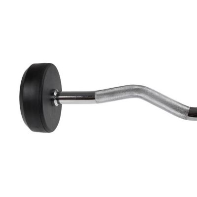 8. Gummierte Langhantel-/Curlstange 30 kg HMS GSL-30