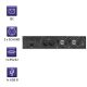 5. USV-Rack Qoltec Reiner Sinus LCD 3000VA 2400W Notstromversorgung