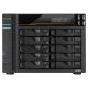 4. AS6810T NAS; Tower; 10x (3,5" SATA HDD/ 2,5" SSD); AMD Ryzen Embedded V3C14; 16 GB ECC DDR5 SODIMM (max. 64 GB), 2x 10GbE, 2x 5GbE, 4x M.2 2280 NVMe PCIe 4.0, 2x USB 4.0, 2x USB 3.2 Gen, 1x optionale 10GbE-Karte