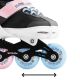 5. Spokey Joy Jr Rollschuhe SPK-942278 Größe 27-30 GN/BL