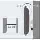 5. TECHLY LED/LCD-TV-Wandhalterung 23-55 Zoll, 50 kg, schlank