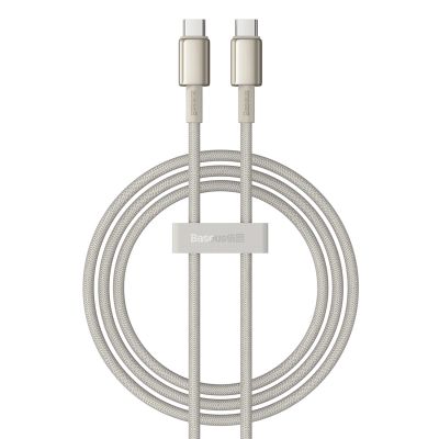 Baseus Tungsten Gold USB-C / USB-C-Kabel 100 W 1 m – Gold