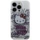 3. Hello Kitty IML Kitty On Bricks Graffiti Hülle für iPhone 13 Pro Max – weiß