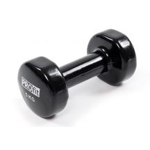 Vinyl dumbbell Profit 5kg black DK 4102