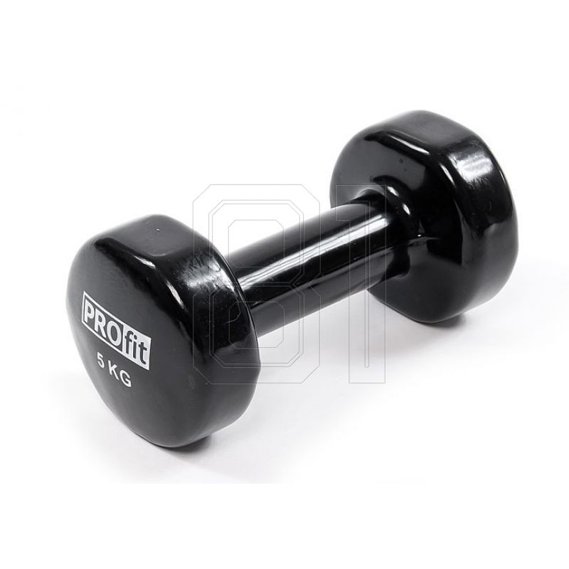 Profit Vinylhantel 5kg schwarz DK 4102