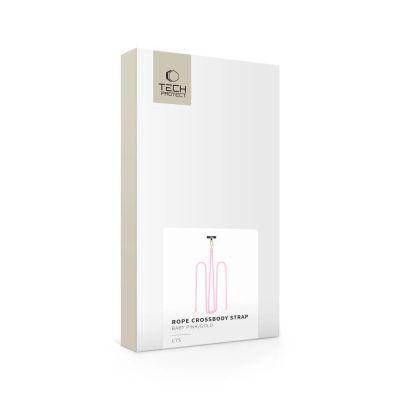 4. Tech-Protect C7S Seil-Umhängegurt – Pink