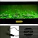 5. DEKORATIVER KAMIN 50 x 23 CM LED 3D USB FERNBEDIENUNG FLAMMENEFFEKT FARBWECHSEL