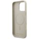 7. Karl Lagerfeld FW Stamped Karl MagSafe Hülle für iPhone 16 Pro Max – Beige