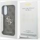 3. Guess Leder-Schutzhülle mit Metalllogo für Samsung Galaxy A37 5G – Braun