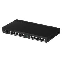 Mikrotik RB4011iGS+RM Router: Insgesamt 11 Ethernet-Ports; Architektur: ARM 32-Bit; CPU-Kerne: 4