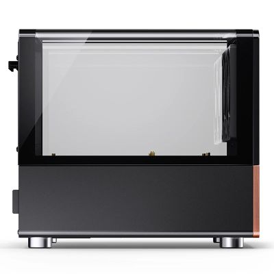 21. Jonsbo V12 PC-Gehäuse, Mini-Tower, Micro-ATX – schwarz