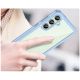 6. Outer Space Case Silikonhülle mit Gelrahmen für Samsung Galaxy S24 FE – blau