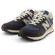 8. New Balance U574 schwarze Lifestyle Unisex-Sneaker (U574SGG)