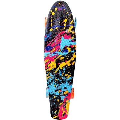 7. PLASTIK-SKATEBOARD 22 ZOLL ENERO GRAFFITI LED 1030845