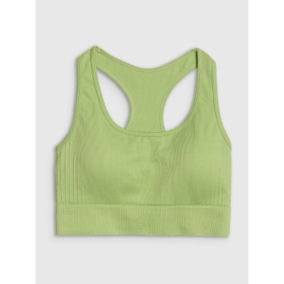 8. Nahtloser Trainings-BH für Damen mit geringer Stützkraft, 4F, 4FRSS25USBAF154-42S