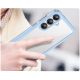 4. Outer Space Hülle für Samsung Galaxy A36 Cover mit Flexiblem Rahmen - Blau