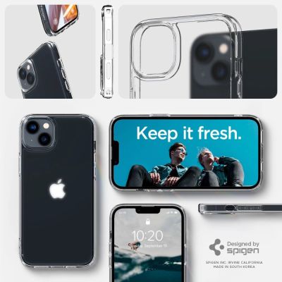 10. Spigen Ultra Hybrid-Hülle für iPhone 14 Plus – matt und transparent