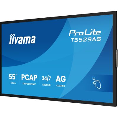 9. IIYAMA Touch Monitor 139cm (55") T5529AS-B1AG 16:9 M-Touch 2xHDMI+UBS-C (Versand)