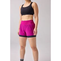 High Point Damen 3″ 2-in-1 Short 2.0 Laufshorts Pink