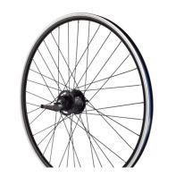 Koło 28'' tył nexus 7 biegów stożek czarno/czarne