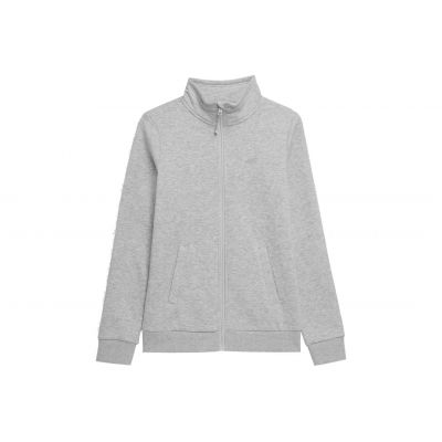 Sweatshirt 4F W 4FSS23TSWSF371 cooles hellgraues Malange