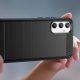 5. Carbon Case Hülle für Realme 10 Pro flexible Silikon-Carbon-Hülle schwarz