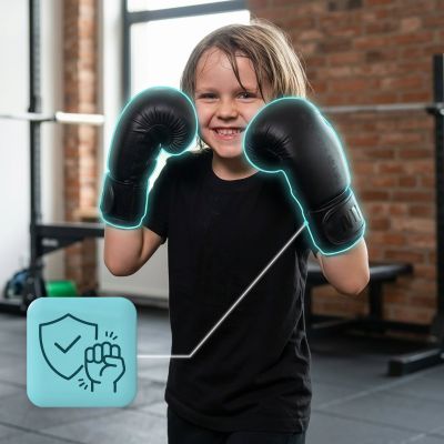 15. Meteor 6kg Boxsack und 6oz Boxhandschuhe Set