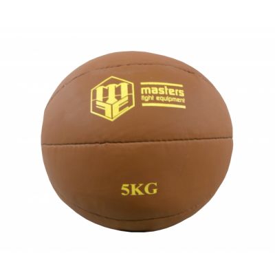 Medizinball MASTERS PL-BROWN 5 kg
